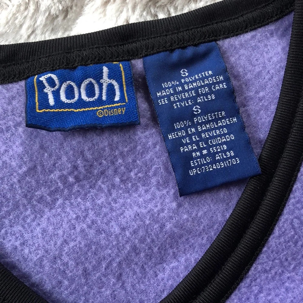 Disney Eeyore‎ V-neck fleece - Picture 3 of 5